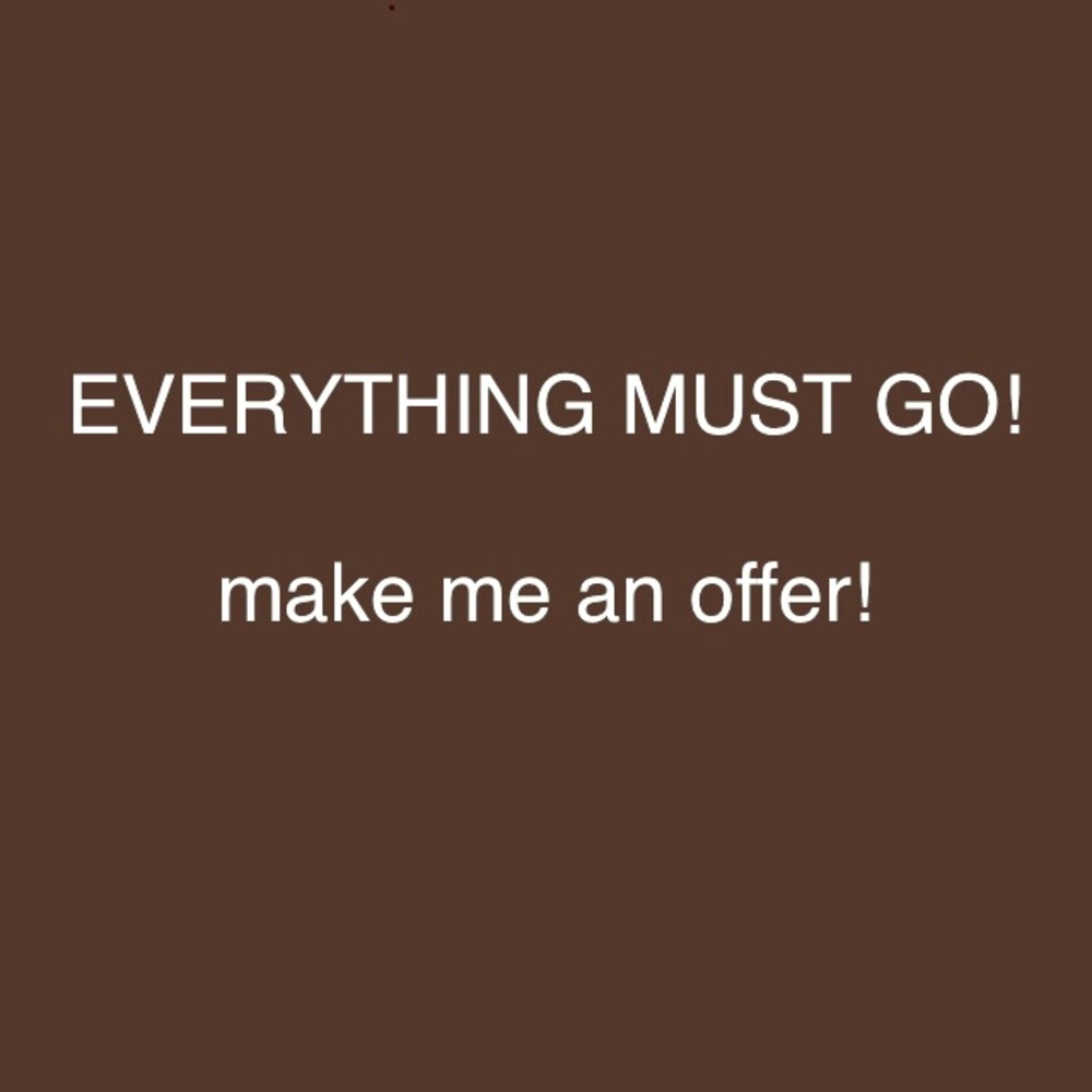 Feel free to lowball me! All offers welcomed!